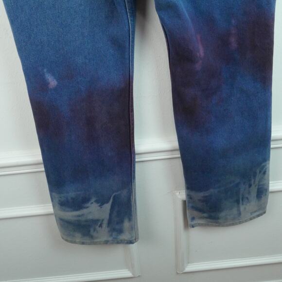 Vintage Levis Orange Tab Bootcut Jeans 37" x 30" Tie Dye Hippy Western Patriotic - Picture 15 of 15